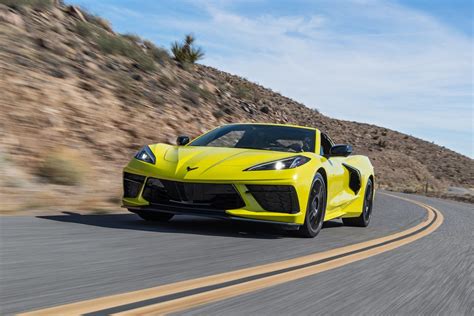 2020 Chevy C8 Corvette Chasing The Sun In Accelerate Yellow Cnet