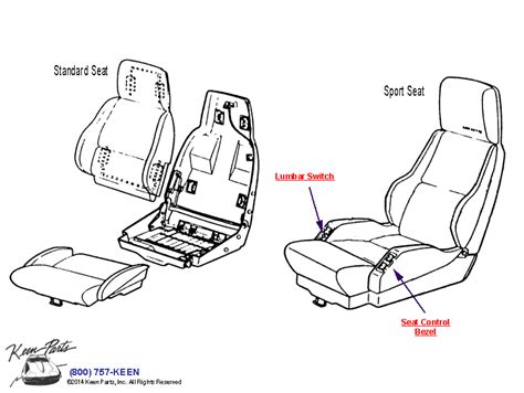 Keen Corvette Parts Diagrams