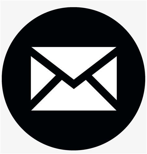 Email Icon Vector Circle Png Image Transparent Png Free Download On