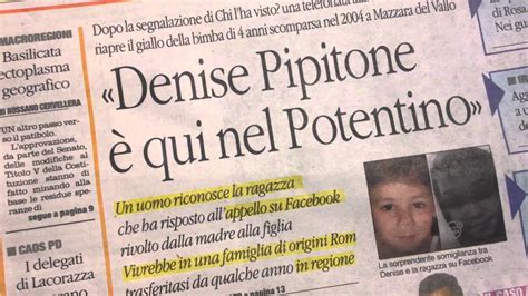 Oggi denise pipitone, la bimba di quattro anni scomparsa a mazara del vallo il 1° settembre del 2004, avrebbe compiuto 20 anni. "Sono io Mamma". Denis Pipitone, scomparsa dal 2004 forse ...