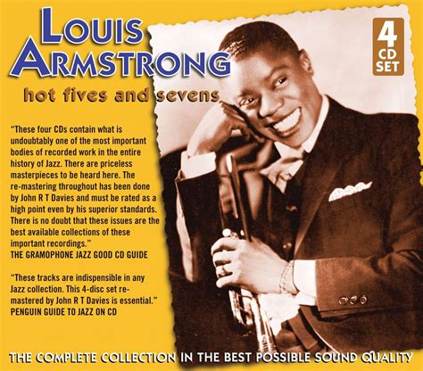 Amazon Hot Fives And Sevens Box Armstrong Louis ニューオーリンズジャズ 音楽