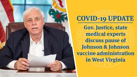 Covid 19 Update Gov Justice State Medical Experts Discuss Pause Of