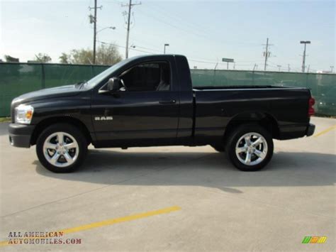 2008 Dodge Ram 1500 St Regular Cab In Brilliant Black Crystal Pearl