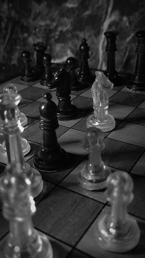 Top 116 Chess King Wallpaper Black And White