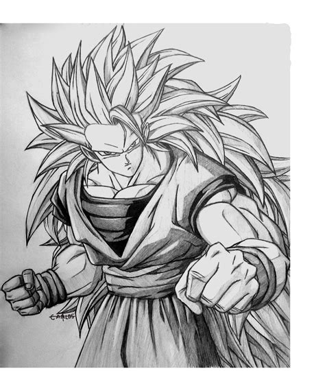 Saiba como desenhar qualquer personagem de anime clique sobre a. Carlos Desenhos: Dragon Ball Z Goku Ssj3