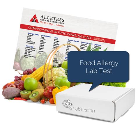Food Allergy Test Kit Finger Prick Elisa Test Kit For 96 Foods Include