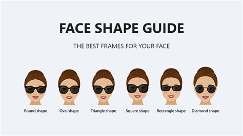 Woman Sunglasses Shapes For Different Women Face Types Vector