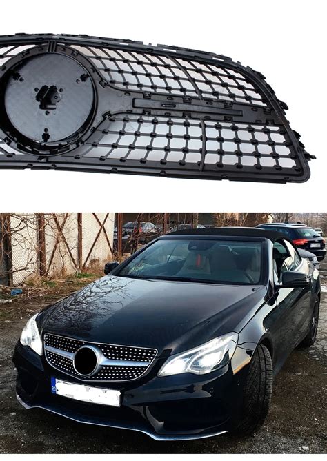 2015 2016 W207 Diamond Style Front Grille W207 Grill For Mercedes E