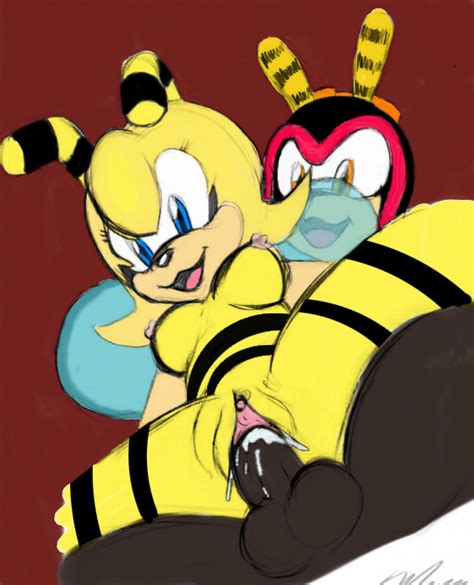 Rule 34 Anthro Bee Breasts Charmy Bee Color Cum Female Insertion Male