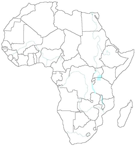Fileafrica Mapa Mudo Wikimedia Commons Africa Map Free