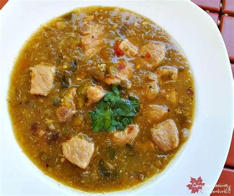 Green Chile Stew Chile Verde Green Chili Pork Roasted Green Chile