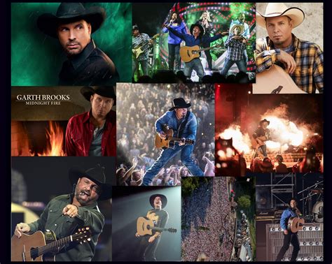 Garth Brooks Tribute 16x20 Poster Print Collage All On 1 Etsy