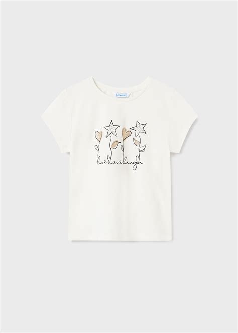 Sustainable Cotton T Shirt Girl Mayoral