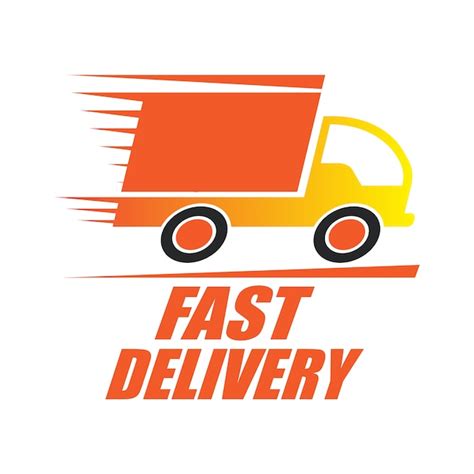 Premium Vector Food Delivery Logo With Truck Design