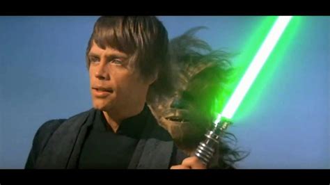 Star Wars Luke Skywalker Episode 6 Lightsaber Hum Sound Effect Youtube