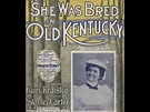 Jere Mahoney “She Was Bred In Old Kentucky” Edison brown wax (1898 ...