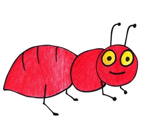 15 Easy Ant Drawing Ideas How To Draw An Ant Drawings