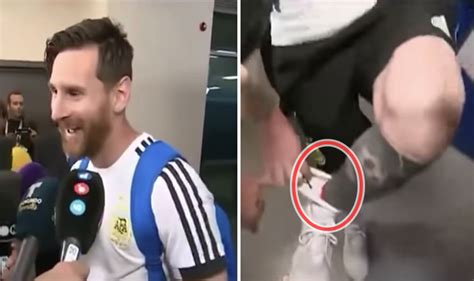 Fifa World Cup 2018 Argentina Star Lionel Messi Reveals Truth Behind Ribbon In His Boots Given