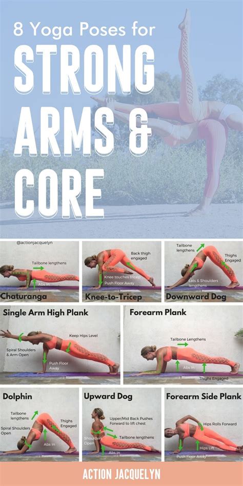 8 Yoga Poses For Strong Arms And Core Strength Yoga Strengthening Yoga