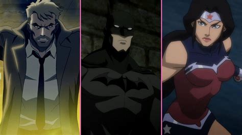 Top 10 Dc Animated Movie Universe Characters Youtube