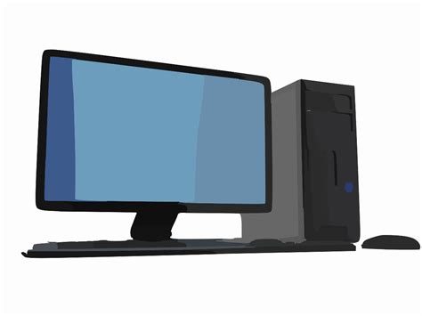 Computer Screen And Desktop Clip Art At Vector Clip Art