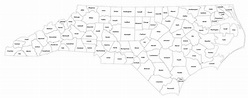 blank nc county map names | Smart Start & The North Carolina ...