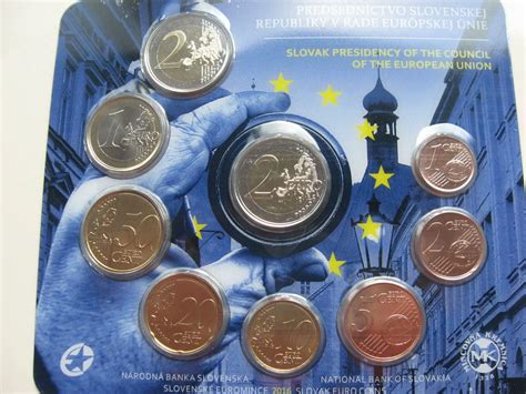 Slovakia Euro Coinset The First Presidency Of The Slovak Republic Of