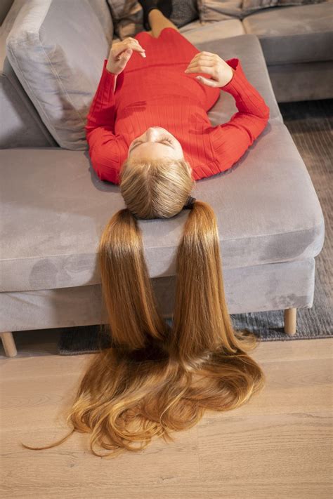 Photo Set Super Pigtails In 2020 Pigtails Long Blonde Hair Long