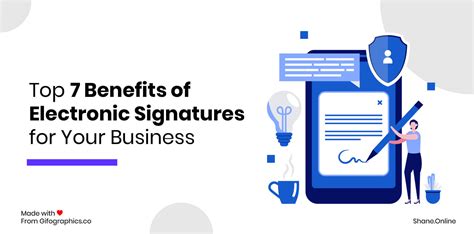 Top 7 Benefits Of Electronic Signatures For Your Business Shane Barker