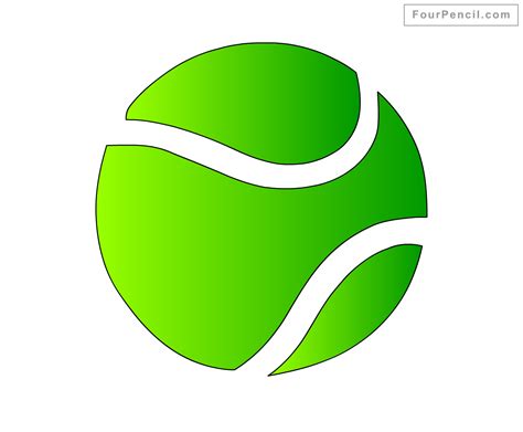 How To Draw A Tennis Racquet And Ball Learn How To Draw Tennis Racket