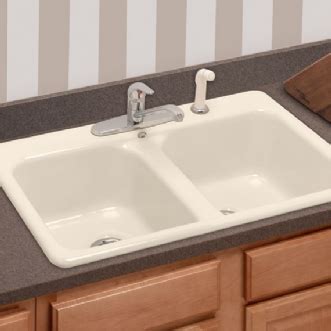 Reginox dublin kitchen sink ceramic undermount belfast double bowl waste white. Eljer - Dumount Kitchen Sink - Product Detail