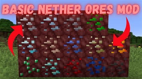 Basic Nether Ores Mod Diamantes En El Nether Mini Mod Minecraft