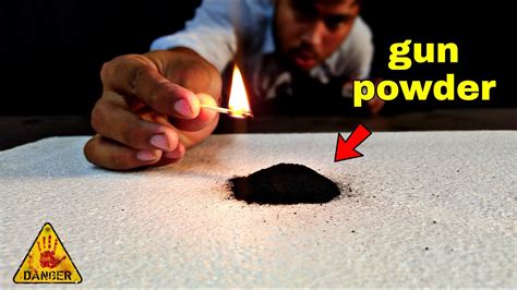 Homemade Gunpowder Diy Gunpowder For Science How To Make Gunpowder