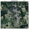 Aerial Photography Map of Imlay City, MI Michigan