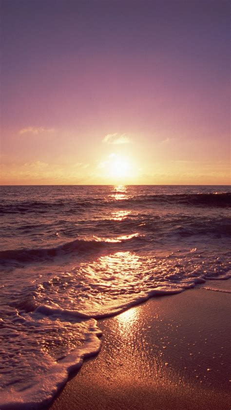 Iphone Wallpaper 4k Beach Sunset 1125x2436 Beautiful Beach Sunset