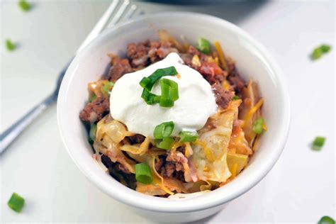 Taco Ground Beef And Cabbage Skillet Meal Sweet Peas Kitchen