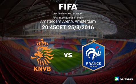 Netherlands Vs France Sofascore News