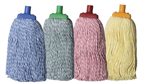 coloured mop heads 400gm everyday supplies