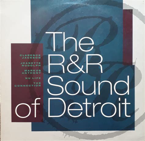 The R And R Sound Of Detroit 1988 Vinyl Discogs
