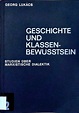 Geschichte und Klassenbewusstsein | Barnebys