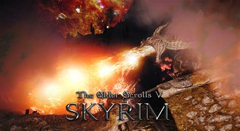 The Dragons Fury Animated Main Menu Replacer Le At Skyrim