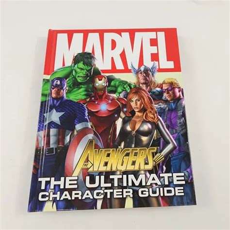 Marvel Avengers The Ultimate Character Guide Hardcover Book Dk Heroes