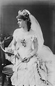 Helen, Duchess of Albany (1861-1922) in her wedding dress, April 27 ...