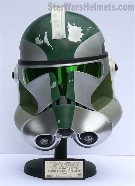 Master Replicas Clone Commander Gree Epiii Helmet