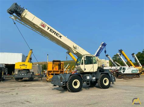 2008 Terex Rt 230 30 Ton Rough Terrain Crane For Sale Hoists And Material