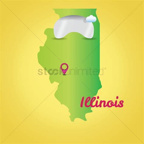 Illinois State Vector At Collection Of Illinois State