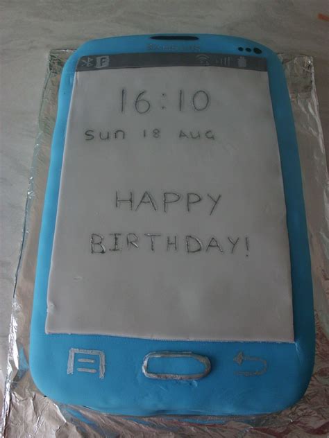 Chloes Mobile Phone Birthday Cake Birthday Happy Birthday Mobile Phone