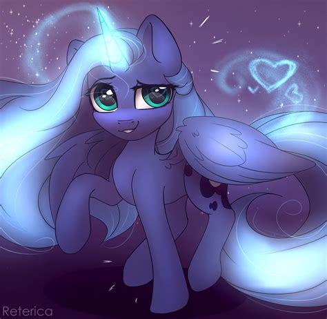 Princess Luna Drawn By Reterica Bronibooru