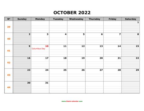 October 2022 Calendars Calendar Quickly Gambaran