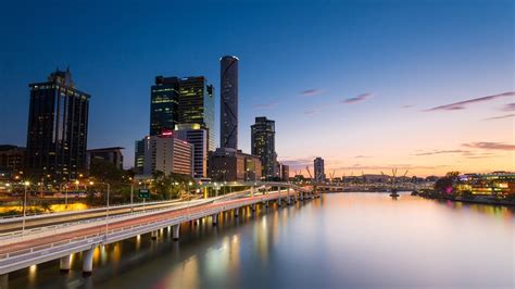 Brisbane tourist information, hotels, attractions, transport & more. Australia, Brisbane, City, Cityscape, Skyscraper, River, Reflection, Sunset Wallpapers HD ...